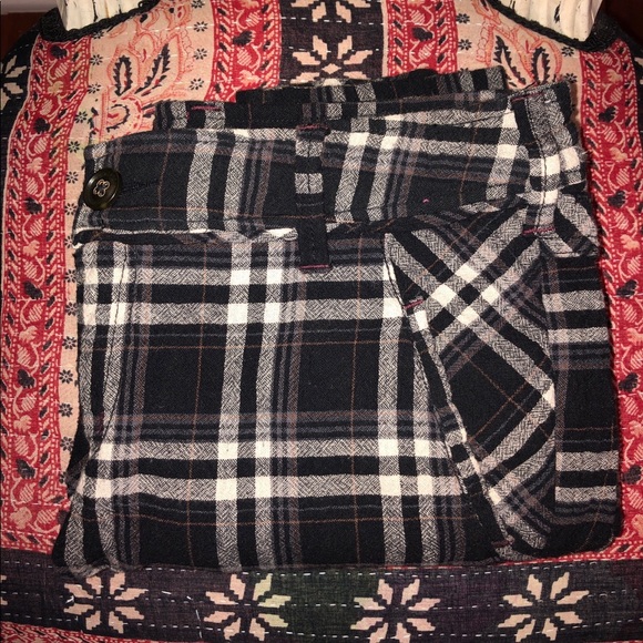 Free People Plaid Trousers - Picture 7 of 8